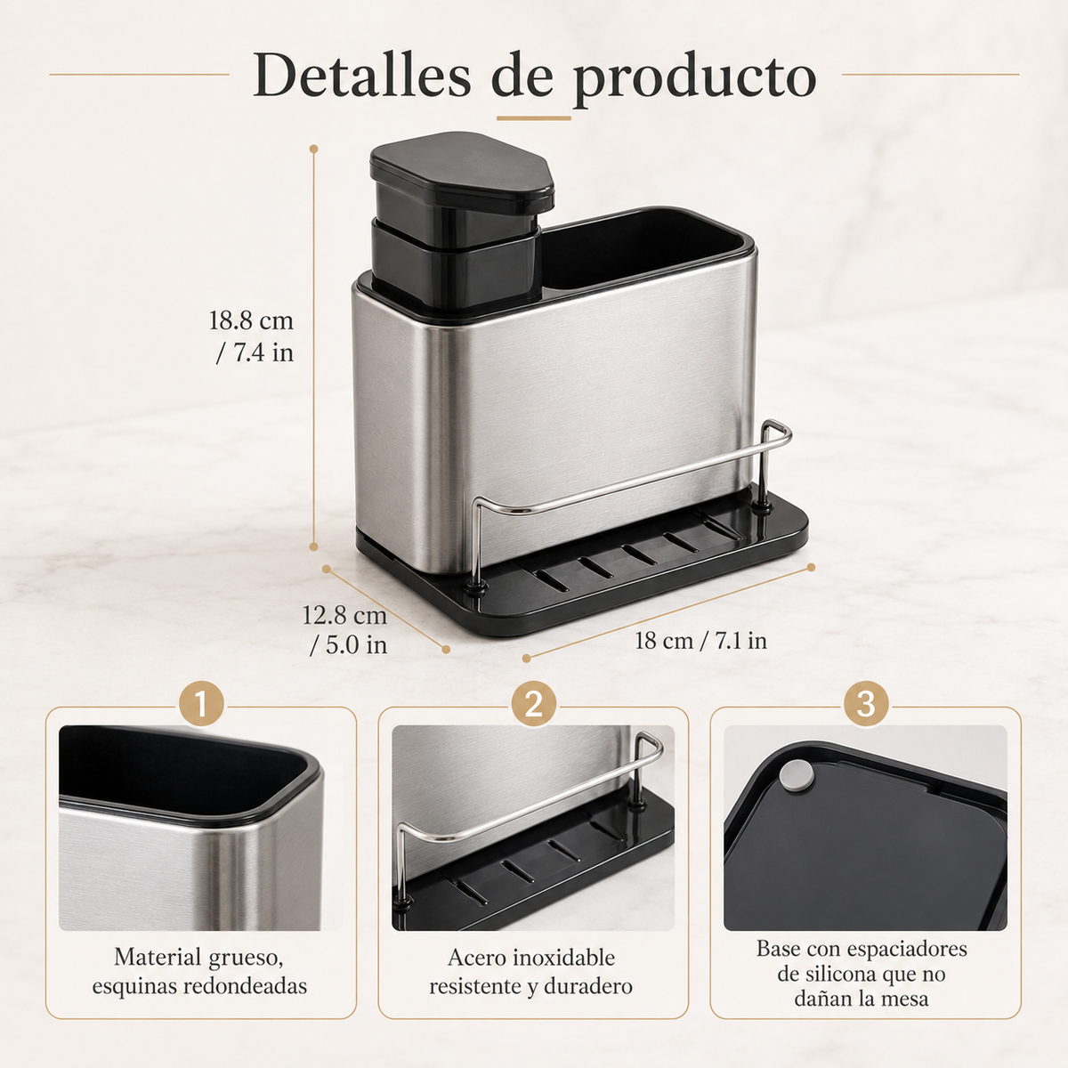 Dispensador Premium: El truco para lavar más fácil y gastar menos jabón.