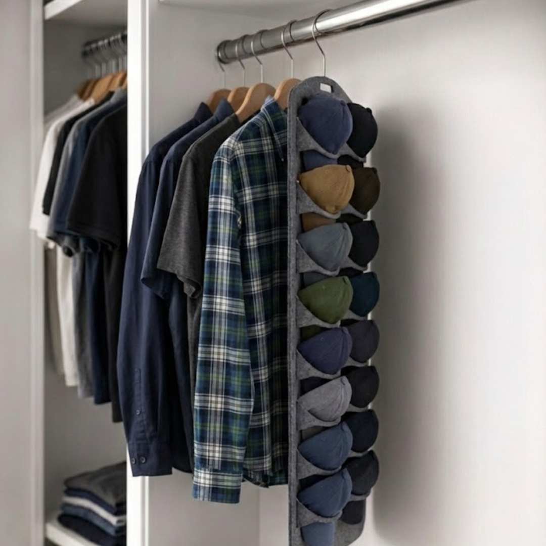 Cap Vault 14: Organizador Vertical de Gorras