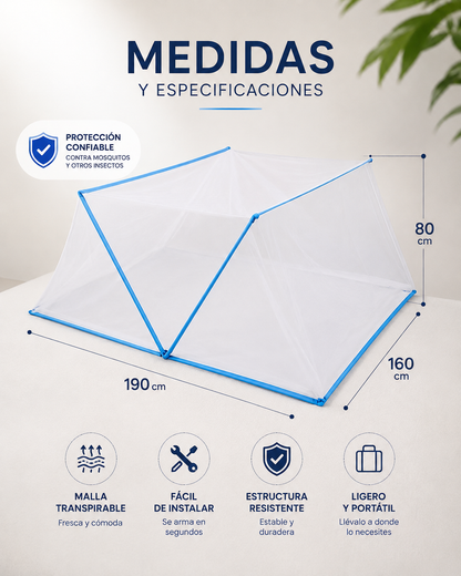 TOLDILLO MOSQUITERO PLEGABLE CAMA135x190